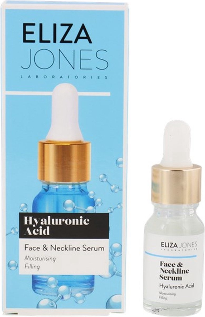 Goedkoopste Eliza Jones serum Hyaluronzuur voor gezicht en hals 10ml