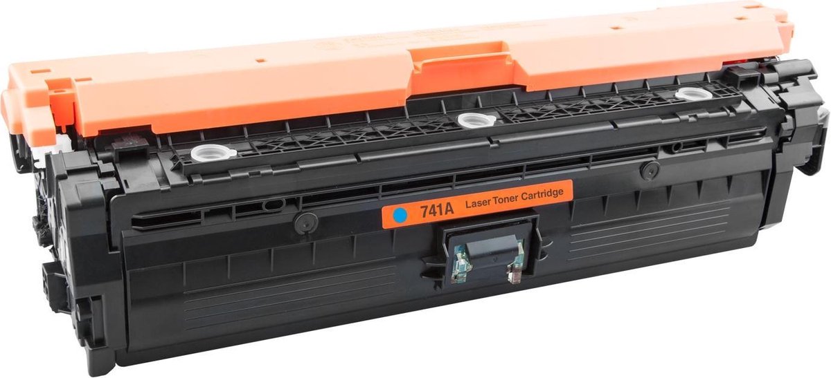 Print-Equipment Toner cartridge / Alternatief voor HP CE741A blauw | HP Color Laserjet CP5200/ CP5220/ CP5225/ CP5225N/ CP5225DN/ CP5225XH