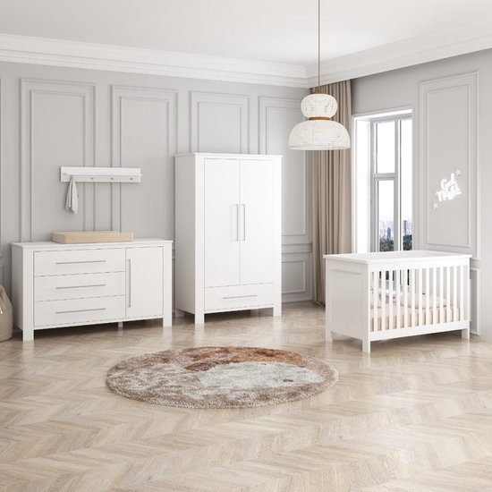 Born Lucky ® Babykamer Noel 3 Delig XL Wit