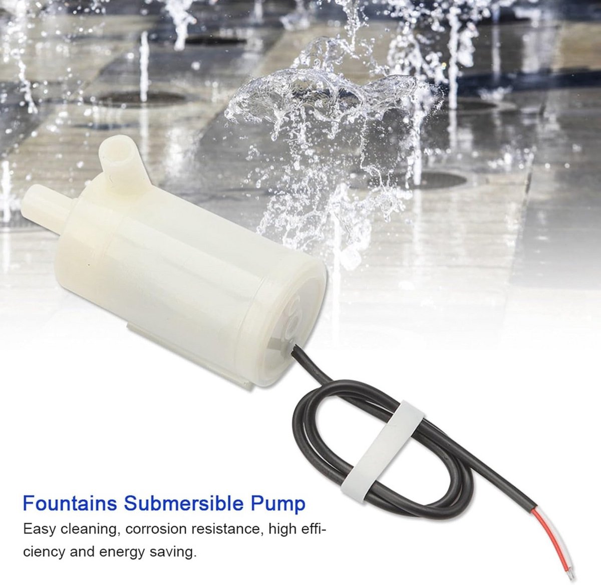 Relentless Gear Mini Dompelpomp voor Aquarium en Tuin thumbnail 2