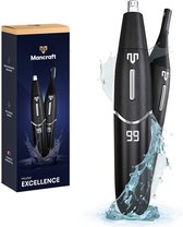 Bol.com Mancraft Neustrimmer Excellence - Neushaartrimmer mannen - Met Wenkbrauwtrimmer - Oortrimmer - Waterdicht - Oplaadbaar -... aanbieding