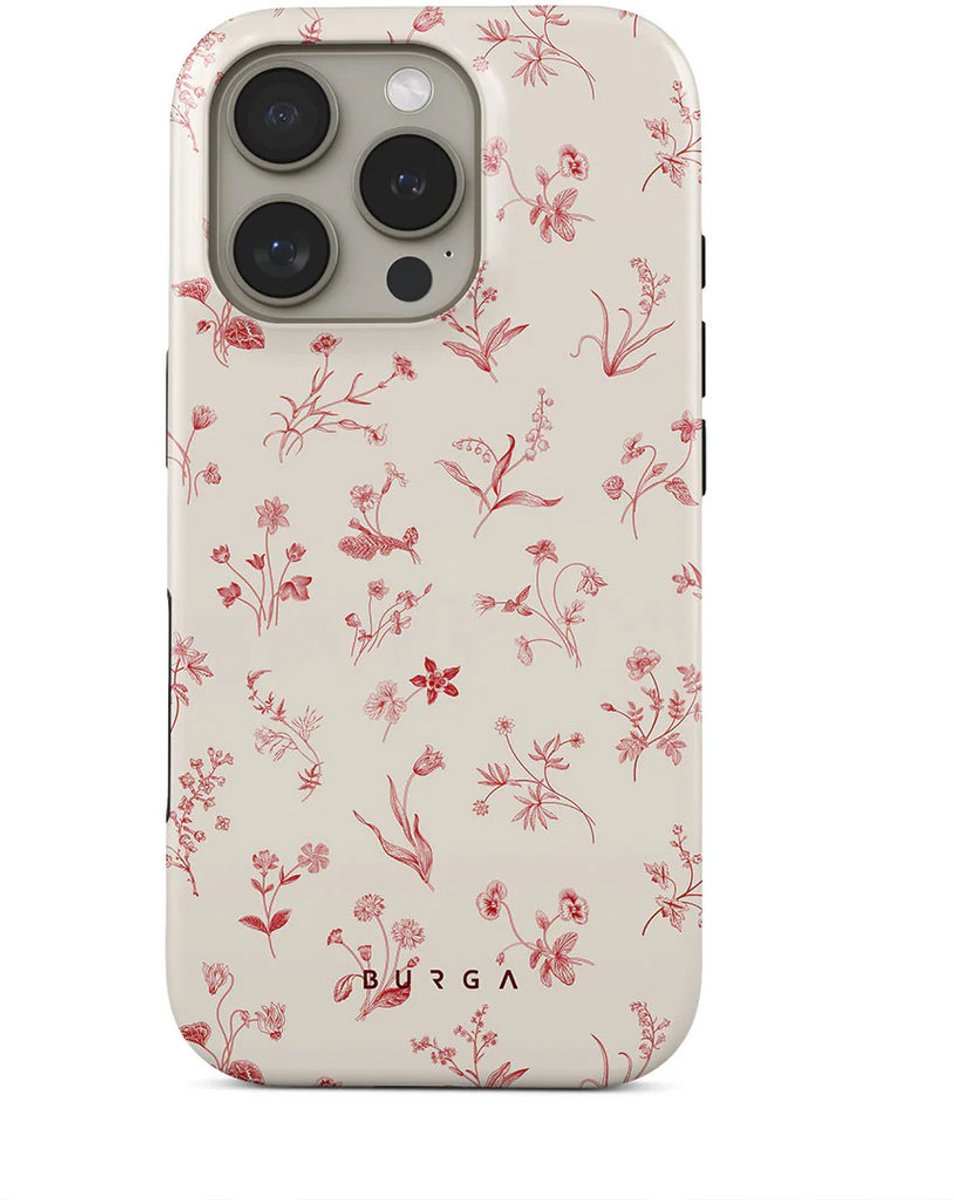 Burga Tough Case geschikt voor Apple iPhone 16 Pro - Prairie