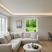 Woonkamer verlichting - Warm Wit - 3 meter - Complete ledstrip set - Plug&Play - Koofverlichting - Plafondverlichting