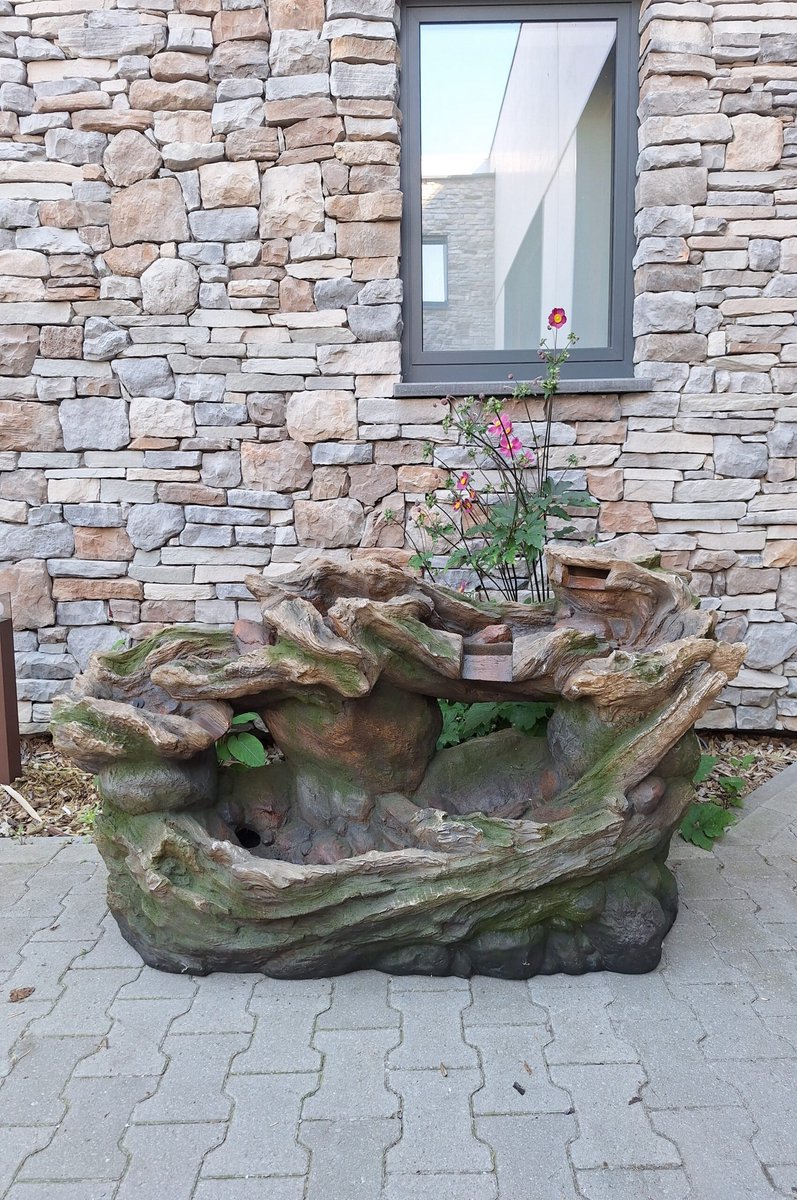 Goodyz - Waterval - Fontein - Waterornament - 160cm breed - rots model - inclusief pomp en verlichting