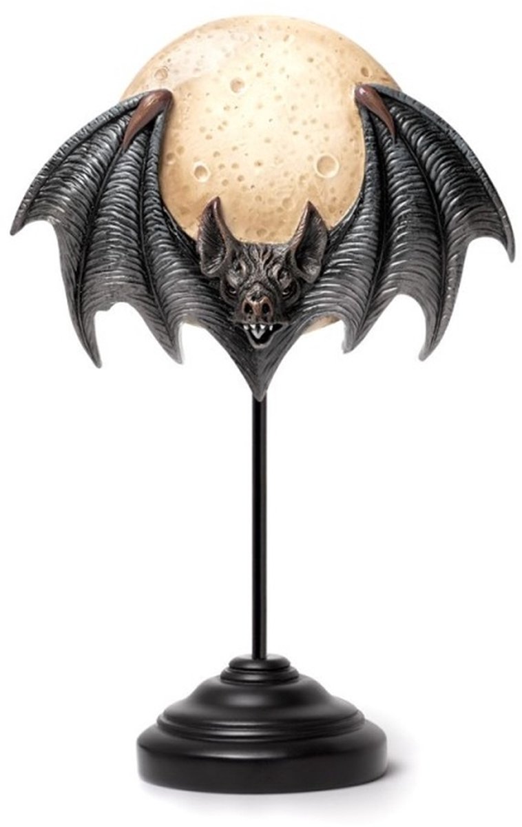 Alchemy - Phul Moon Bat - Ornament & Wall Decoration Ornament - Zilverkleurig