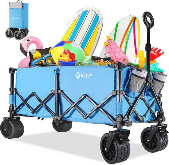 EVER ADVANCED XXL bolderkar, opvouwbaar, 225 l tot 150 kg, met
