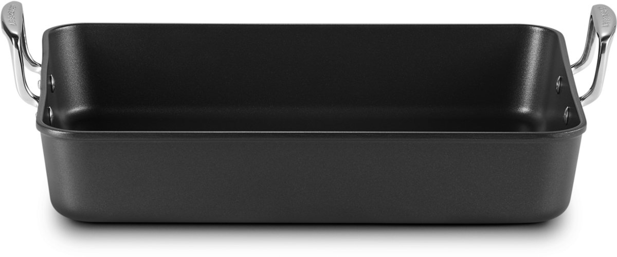 Le Creuset Braadslede Les Forgées TNS Zwart 35 x 27 cm
