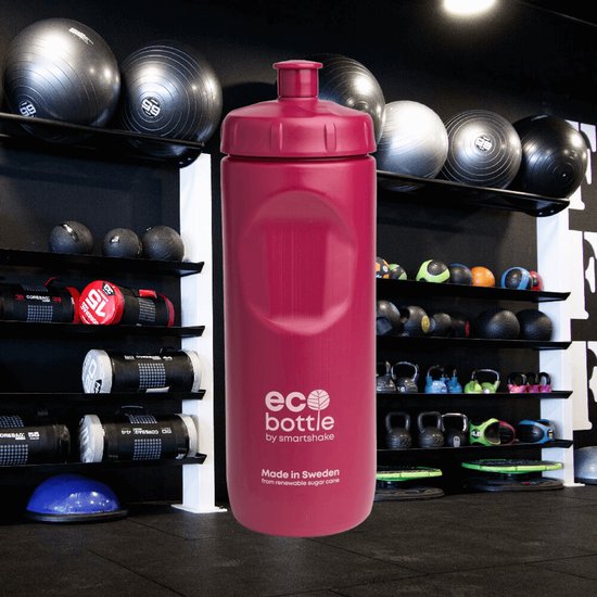 Smartshake EcoBottle Squeeze (500ml) Deep Rose - Accessoires - Flessen — afbeelding 2