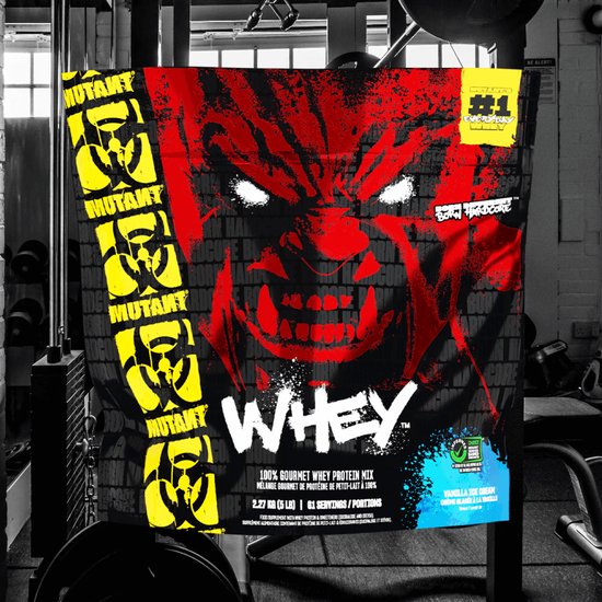 Mutant Whey - Eiwitpoeder / Eiwitshake - 2270 gram - Vanille — afbeelding 3