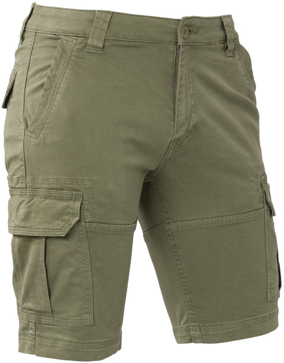 Brams Paris - heren short - cargo - Paul - groen - W31