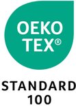 Oeko-Tex Standard 100 keurmerk logo.