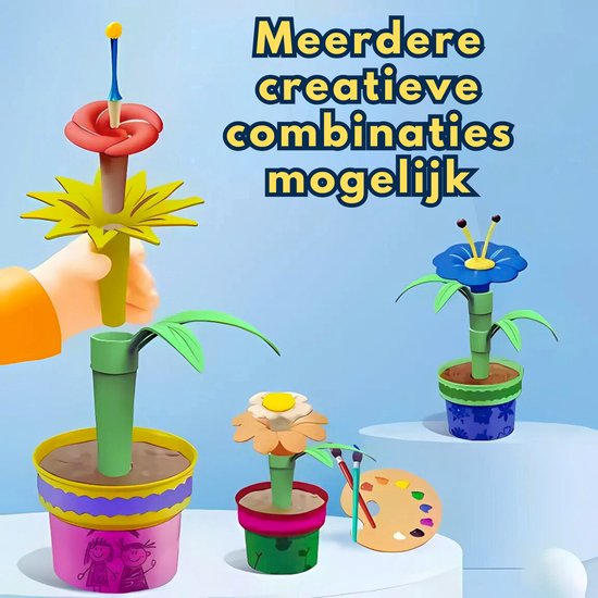 BBWELL Doe-het-zelf knutselset met bloemen,bloemen