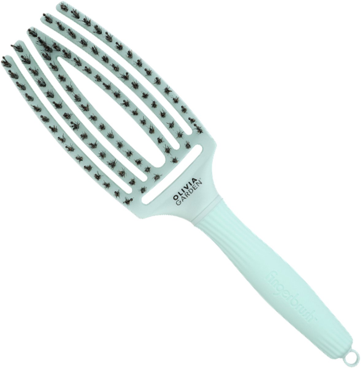 Olivia Garden Fingerbrush Combo Mint M Borstel