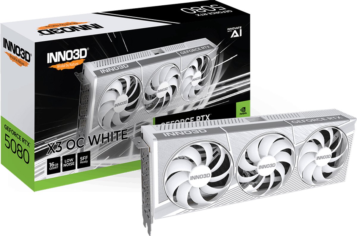 INNO3D GeForce RTX 5080 X3 OC WHITE 16GB
