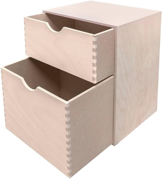 Houten Bureau-organizer Multifunctionele Doe-het-zelf
