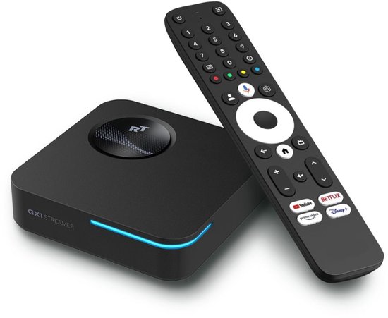 RockTek GX1 – 4K Google TV Mediaplayer With Chromecast Dolby Vision & Atmos