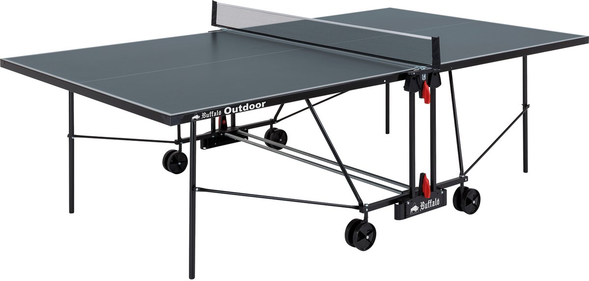Buffalo Basic Outdoor tafeltennistafel (grijs)