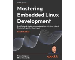 Omslag van Mastering Embedded Linux Development