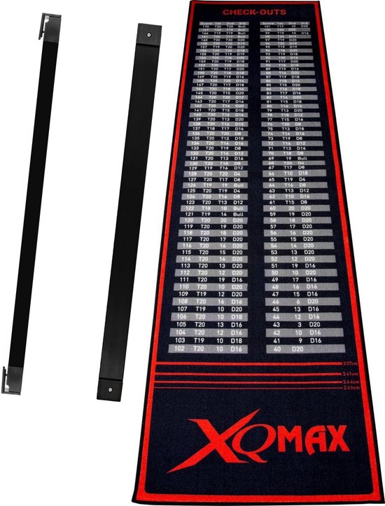 KOTO - Carpet Checkout Zwart, 285 x 60 cm Incl. Score Indicator