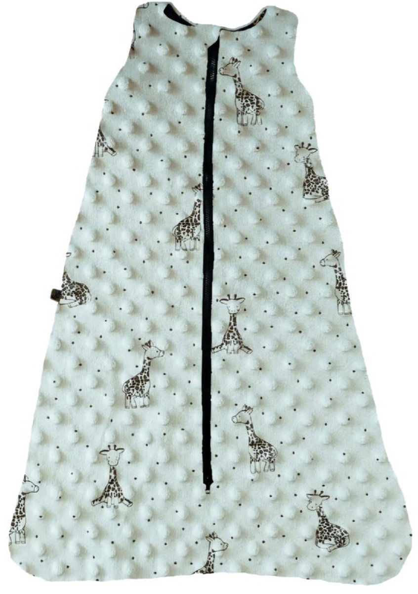 Slaapzak geschikt voor Pavlik, gipsbroek en spreidbroek 60 cm Minky giraf mint
