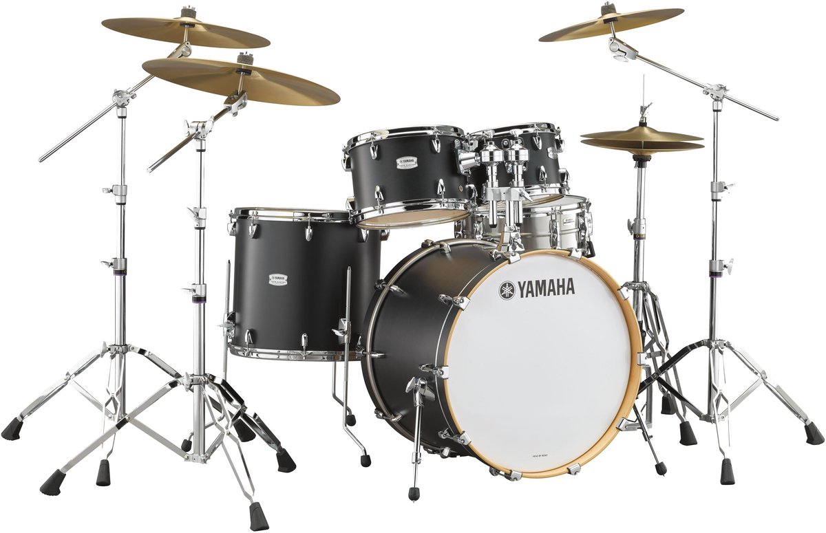 Yamaha TMP2F4 Tour Custom Shell-Set Licorice - Drum ketel set