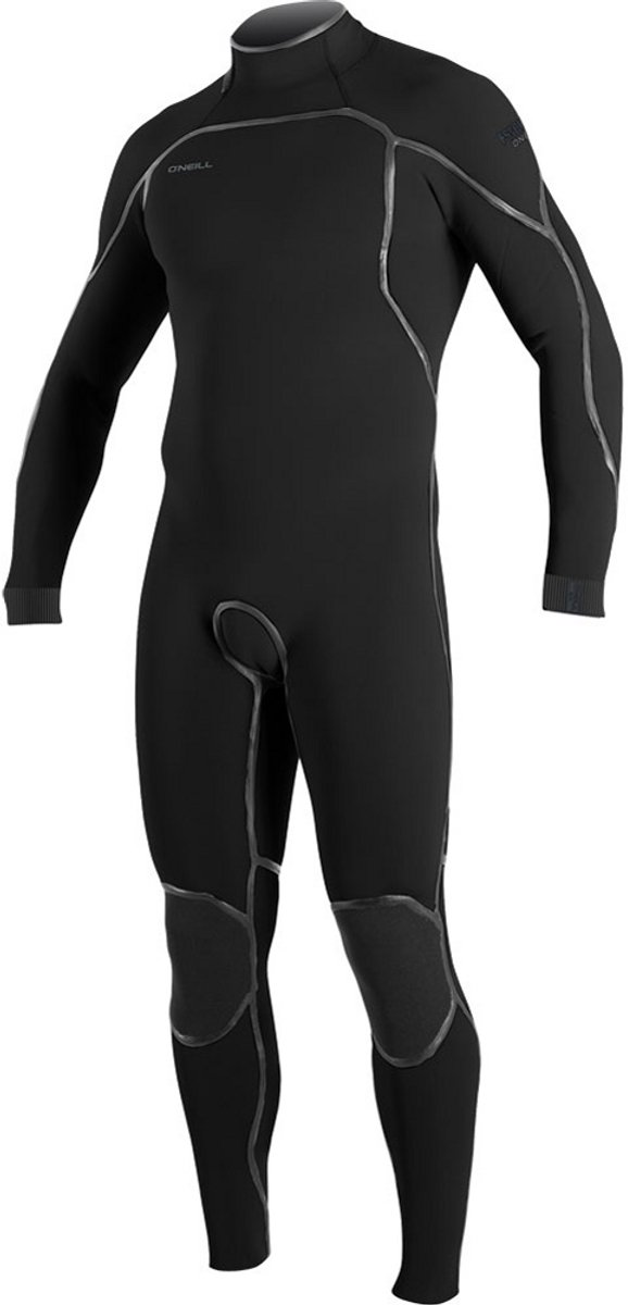 O'Neill Psycho One 5/4mm Heren Wetsuit – Back Zip – Fullsuit – Zwart – Maat L – Wintermodel