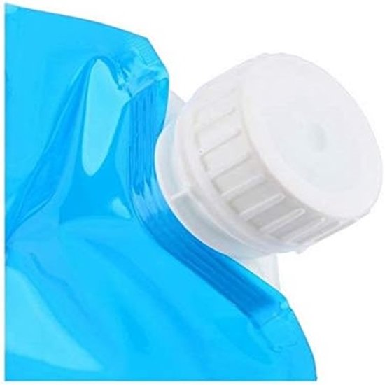 Opvouwbare Waterjerrycan 2 stuks - 10 Liter Waterreservoir voor Wandelen, Kamperen en Reizen van Merkloos — afbeelding 2