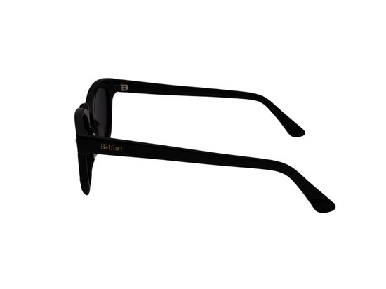Bèlfort® Beaumont Zonnebril Heren Ovaal - Gepolariseerd UV400 - Volledig Omrand Klassiek Design - Zwart - Normale Pasvorm - Vierkant / Ovaal Gezicht - Inclusief Luxe Opberg Case van Bèlfort — afbeelding 3