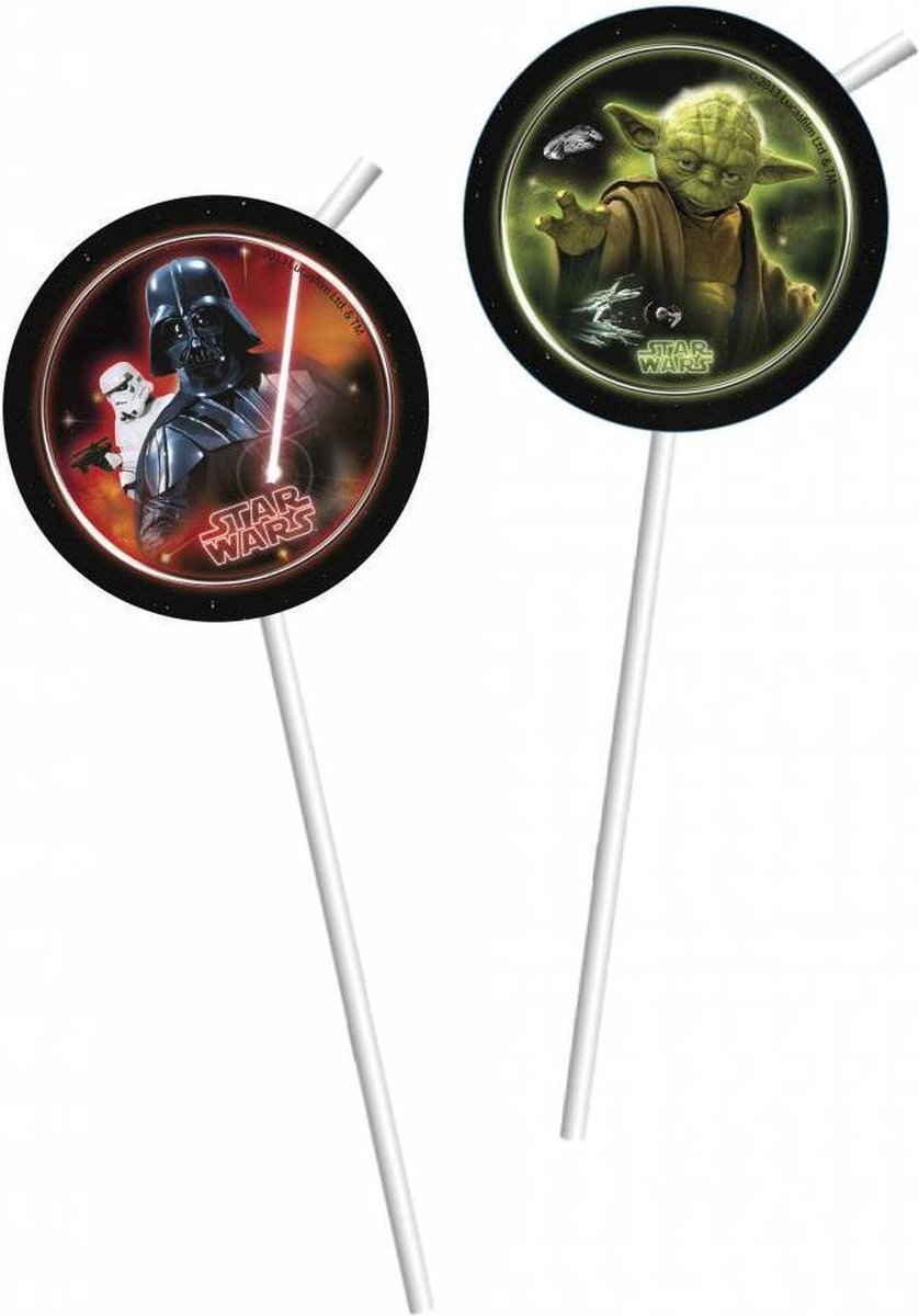 Star Wars Heroes Rietjes 6 stuks