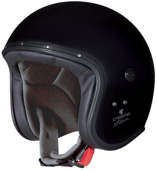 Caberg Freeride X Mat Zwart Jethelm - Maat - Helm
