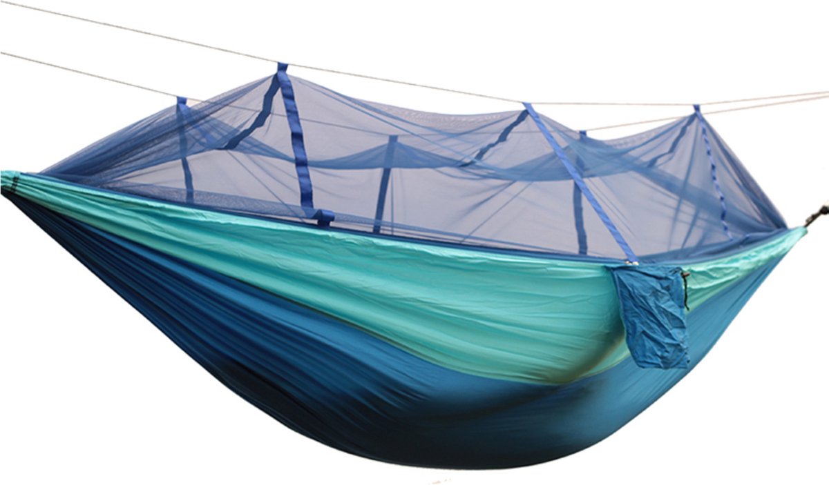 Camping Hangmat Met Klamboe En Zeil Regenhoes En Boom Riemen Voor Reizen Outdoor Wandelen Bac