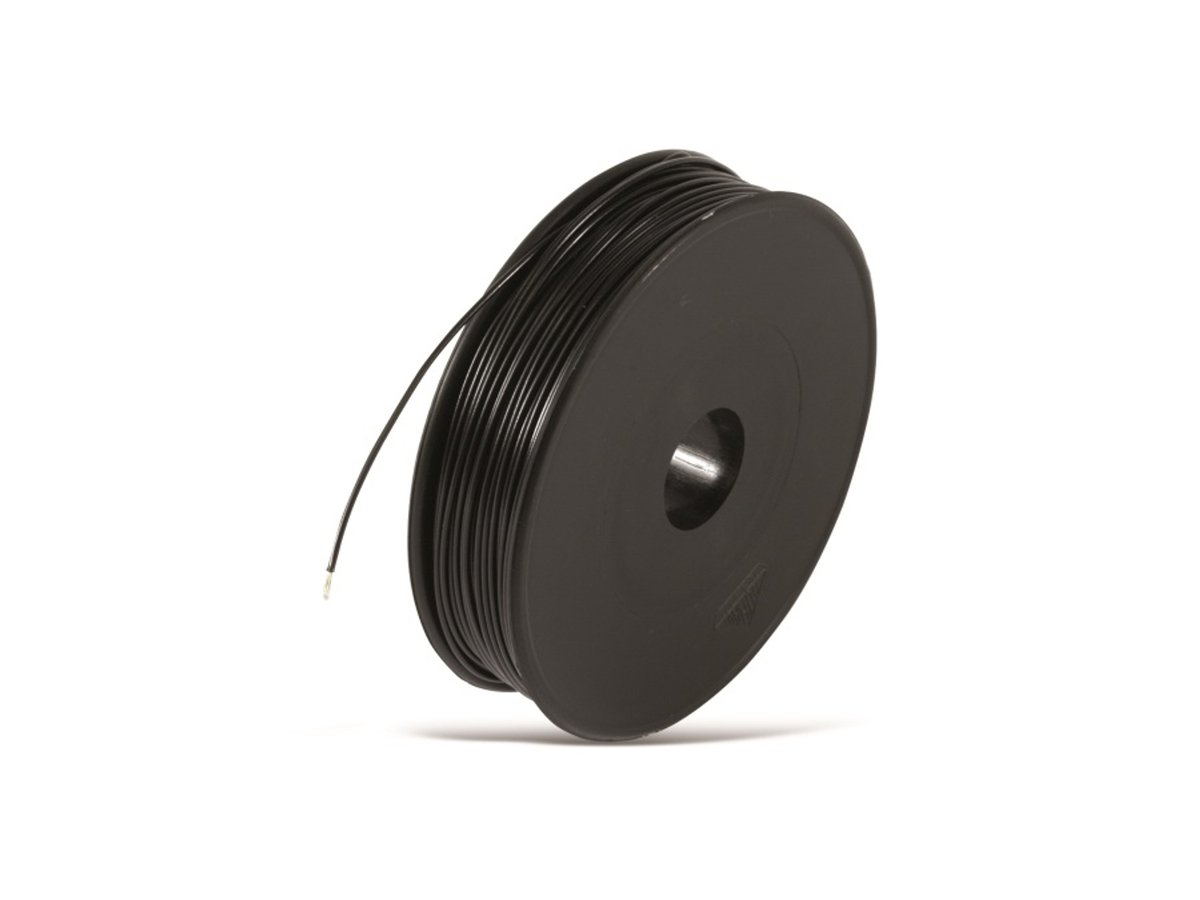 RAUTRONIC YV schakeldraad, 0,5 mm, 25 m, zwart
