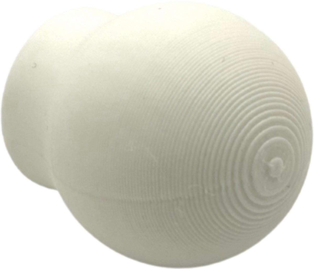 Home 3D® - Kastknop Wit - Set van 4 - Deurknoppen voor Kasten - Incl. Bevestigingsmateriaal - Ontworpen en Gemaakt in Nederland