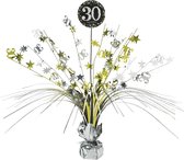 Tafeldecoratie 30 Jaar Happy Birthday 46 Cm Goud/zilver