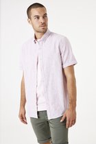 Chemise homme GARCIA rose à manches courtes