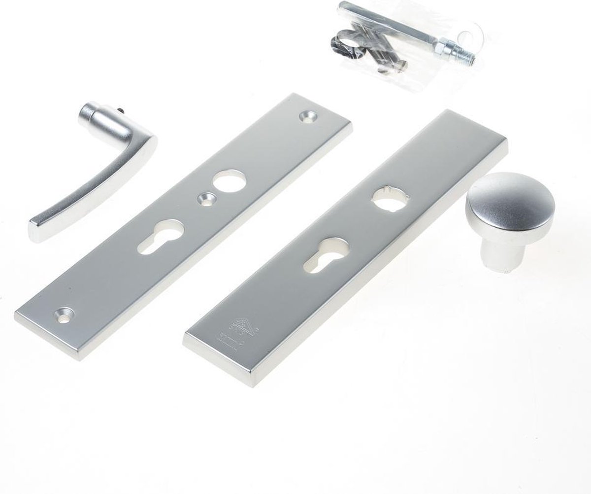 veiligheidsgarnituur met knop en kruk 332 pc 55 F1 (1 paar)