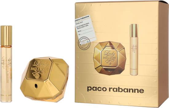 Paco Rabanne Lady Million Set 80ml + 20 ml Eau de Parfum -Damesparfum