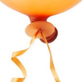 Ballon Snelsluiters Oranje met Lint 100st