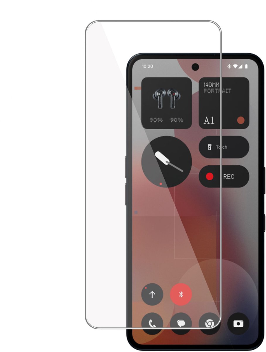 TechNow Screenprotector geschikt voor Nothing Phone (3a) – Screenprotector - Gehard Glas - Proteqt+