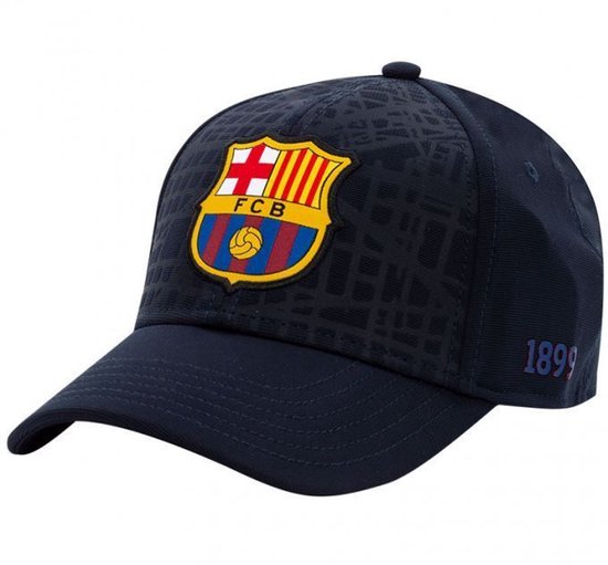 Casquette Officielle FC Barcelone Barça - Taille Réglable Adulte, Collection Authentique Bleu Et Grenat
