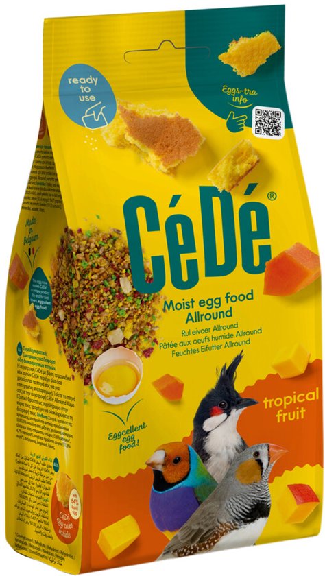 Cédé Eivoer Rul Allround Tropisch Fruit - 5 x 200 gr - Voordeelverpakking