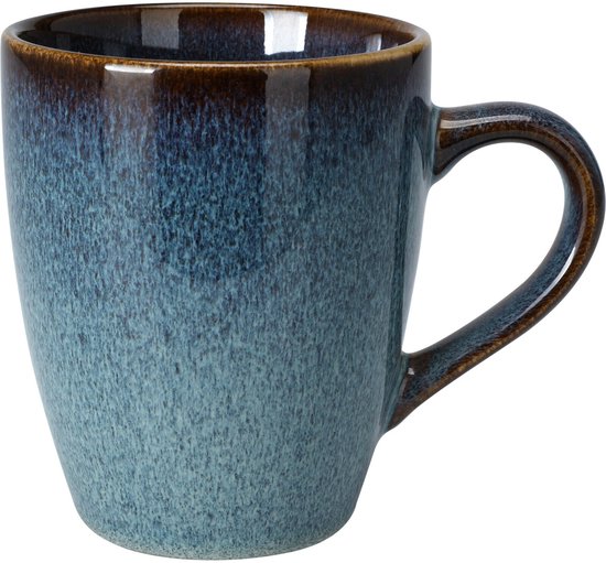 Heinen Delfts Blauw | Koffiemok de Blauwe Fiets | 2 st Heinen Delfts Blauw | Koffiemok de Blauwe Fiets | 2 st