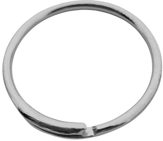 Porte-clés en fil d'acier CombiCraft Ø27 mm - par 100 pièces