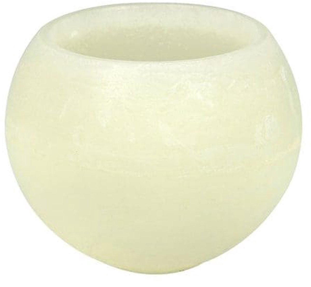 Branded by Windlicht kaarsvet bol Ø 20 cm. off white