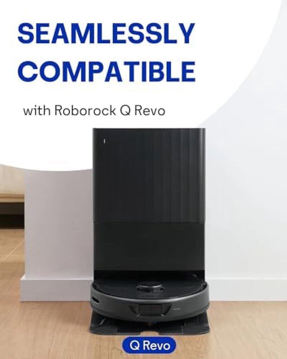 Lot De 10 Sacs à Poussière Pour Roborock Q Revo / S8 Max Ultra - Grande Capacité, Joint Coulissant - Accessoires De Rechange