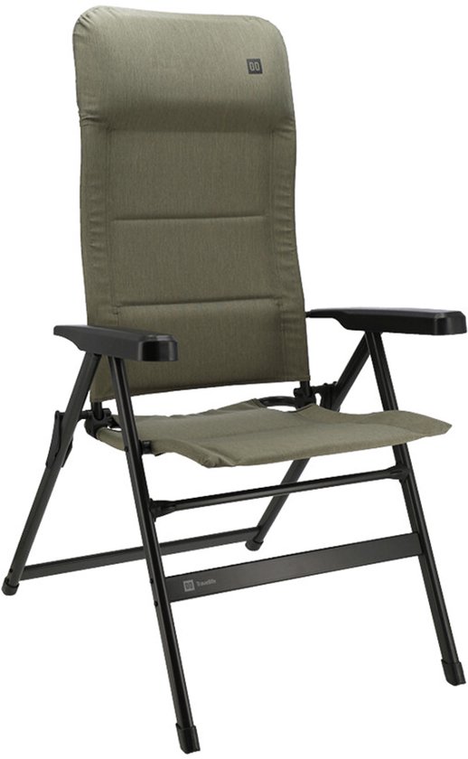 Travellife Lago Camping Standenstoel Comfort moss green - Verstelbaar in 7 standen - Water- en uv-bestendig van Travellife — afbeelding 5