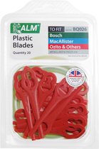 Lot De 50 Lames Plastique PA6 Pour Coupe-Bordures Ferrex Aldi - Lames De Rechange Durables