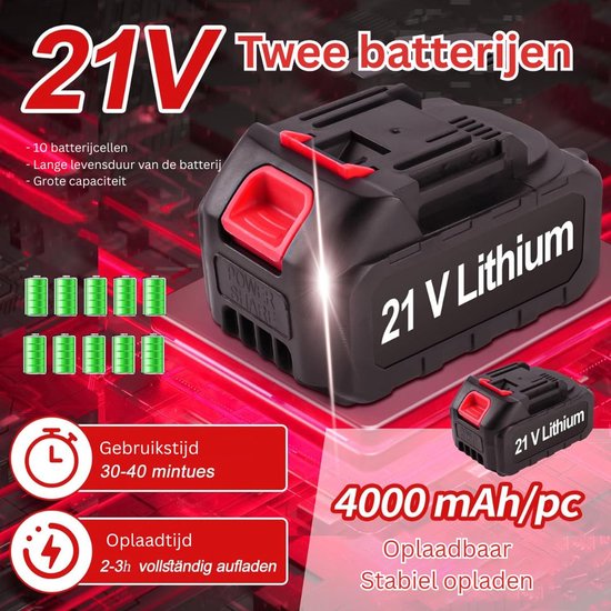 CRLYN® Voegenborstel Badkamer - Voegenreiniger - Schrobborstels - Rood en Zwart van CRLYN — afbeelding 2