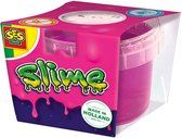 SES Creative 15042 Slime Neon Roze in pot 140 gram - Slijm in felle neon kleur - Speelgoed - Spelen met slijm