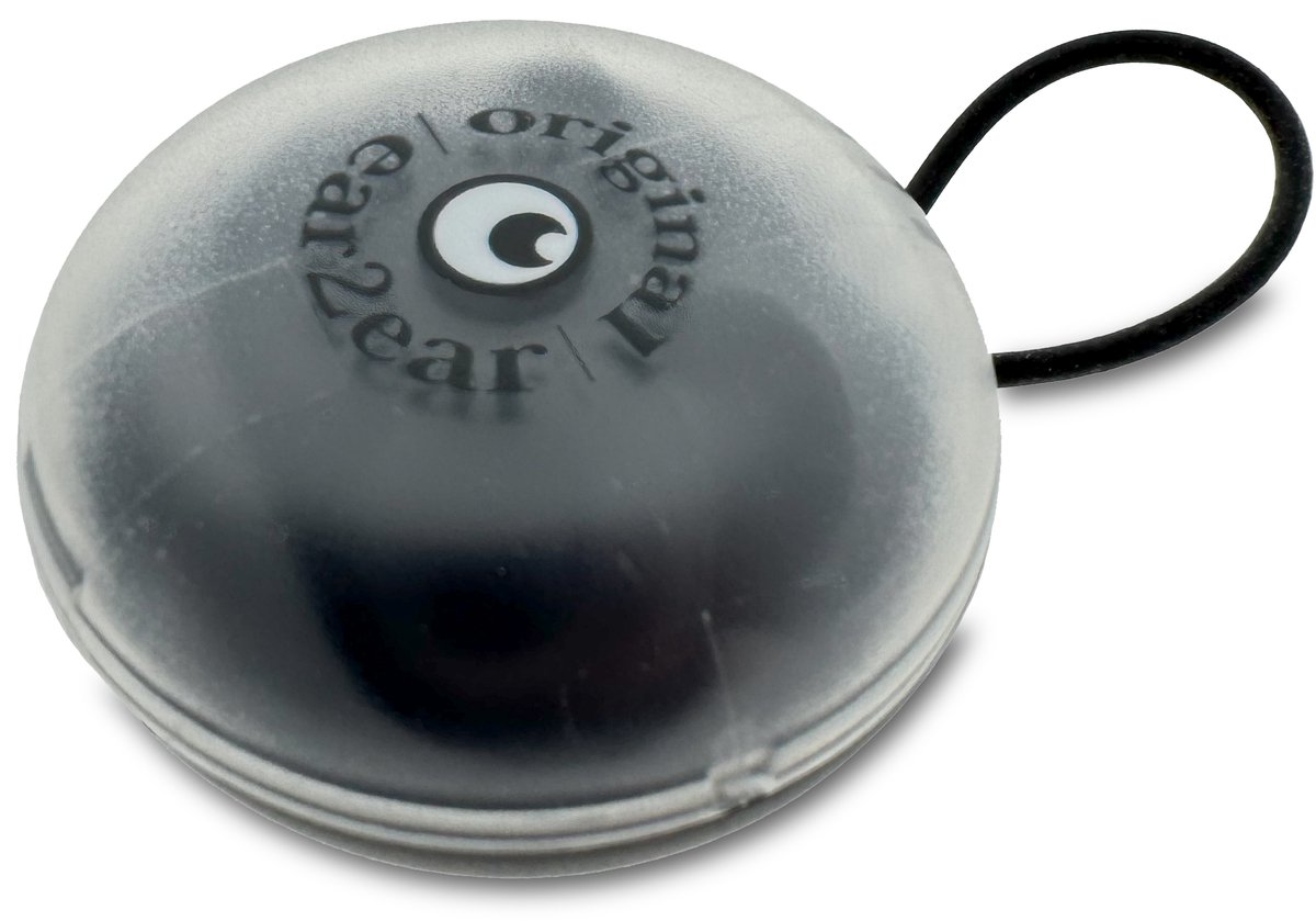 Ear2Ear earplug001 - 26 decibel SNR - Hardcase - 4 maten plugs - Volwassenen - Universele gehoorbescherming - Zwart